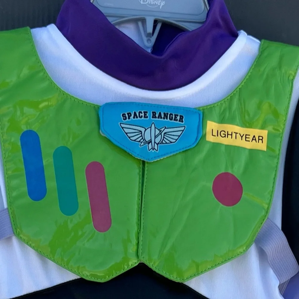 Disney Store Buzz Lightyear, Size 3, 4, 5/6 Space Ranger, Boys Toy Story Costume - Picture 4 of 8